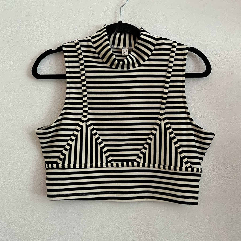 Fashion Brand Company Bikini Mockneck Top